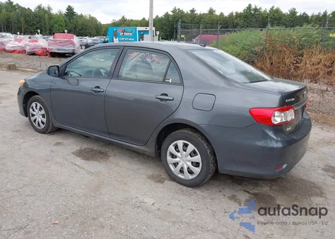 2011 Toyota Corolla Le z USA, uszkodzony, nr VIN 2T1BU4EE9BC640905